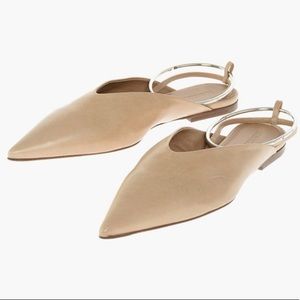 Jil Sanders Pointed Toe Flat